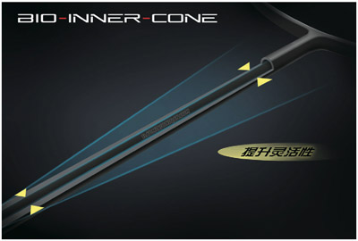 راکت بدمینتون Li-Ning Air Stream 99TD 6 BIO-INNER-CONE