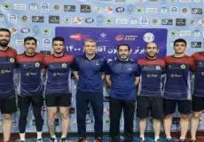 جنگ بدمینتون‌ بازان در قم