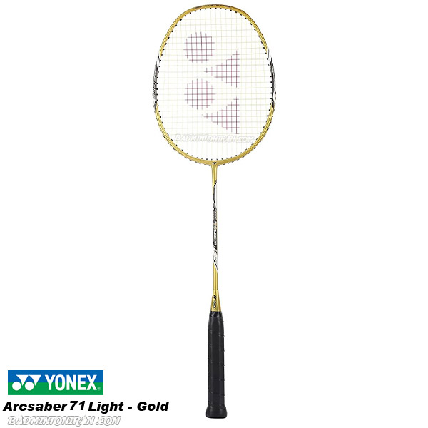 Yonex-Arcsaber-71-Light---Gold راکت بدمینتون یونکس Yonex Arcsaber 71 Light - Gold