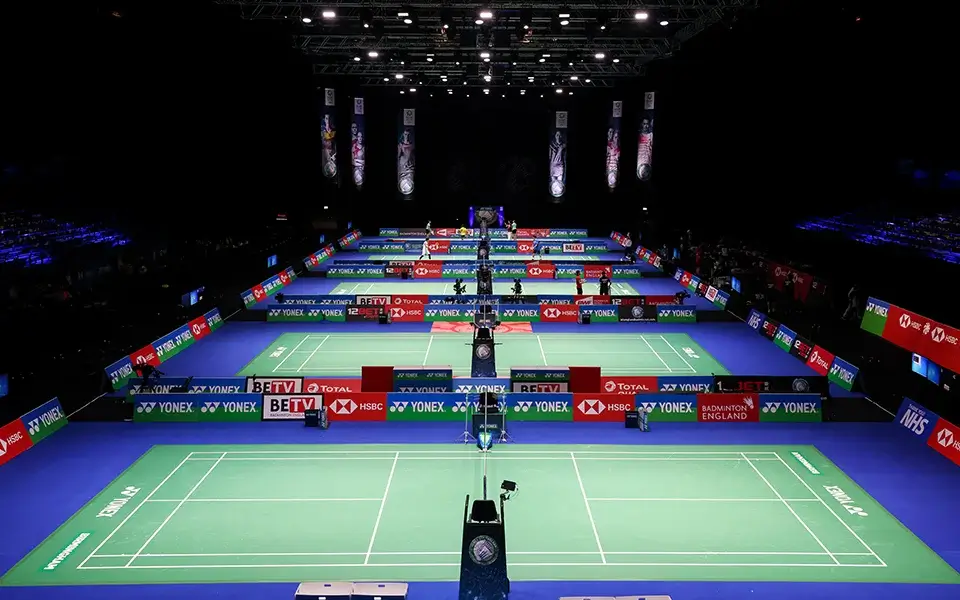 YONEX All England Open stage