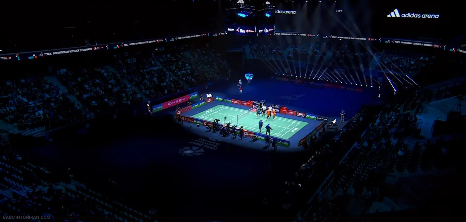 تیم دو نفره آقایان هند قهرمان مسابقات بدمینتون آزاد فرانسه 2024 2 Paris--France-adidas-arena-paris