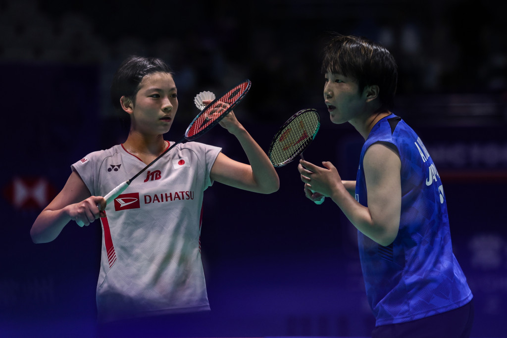 Tomoka Miyazaki and Akane Yamaguchi IN VICTOR China Open 2024
