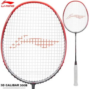 راکت بدمینتون لی نینگ Li-Ning 3D CALIBAR 300B-Black Red
