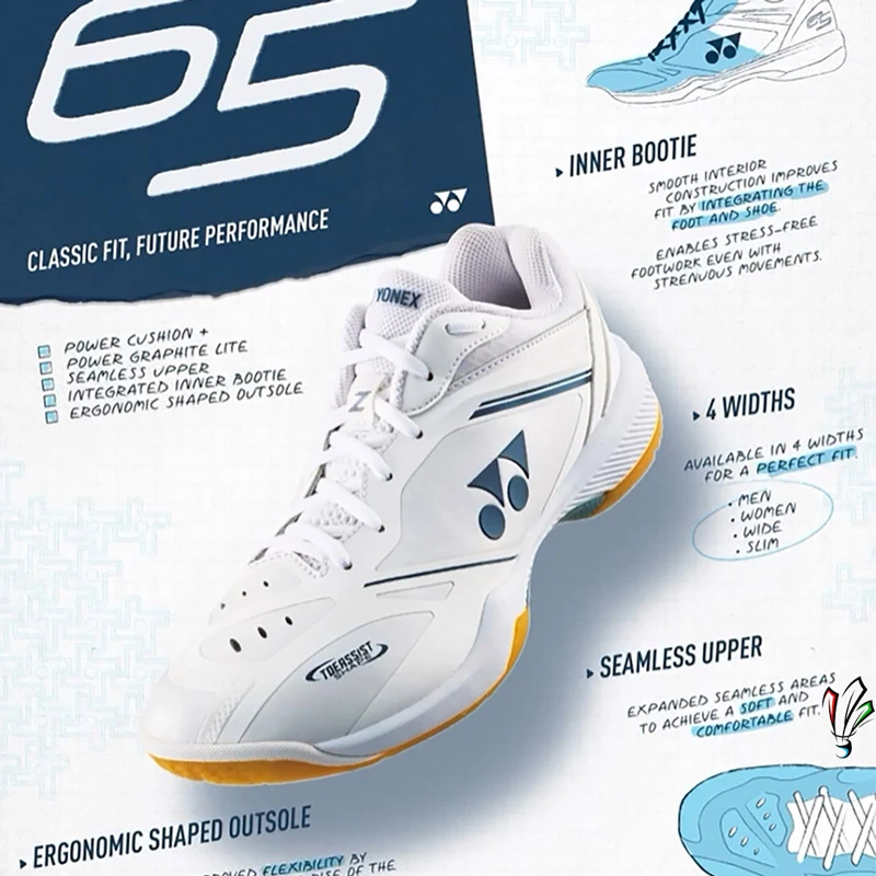 کفش بدمینتون یونکس YONEX POWER CUSHION 65 Z4 MEN 1 YONEX-POWER-CUSHION-65-Z4-MEN-poster