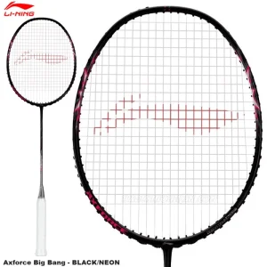 راکت بدمینتون لی نینگ Li-Ning Axforce Big Bang - BLACK/NEON