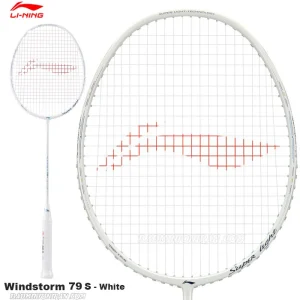راکت بدمینتون لی نینگ Li-Ning Windstorm 79-S White
