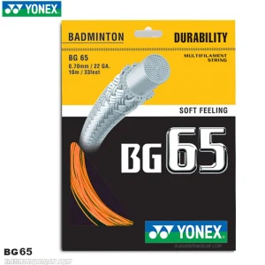 زه بدمينتون يونکس Yonex BG 65-Orange