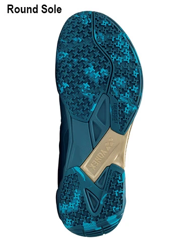 کفش بدمینتون یونکس YONEX POWER CUSHION CASCADE DRIVE-Peacock Blue 4 Round-Sole