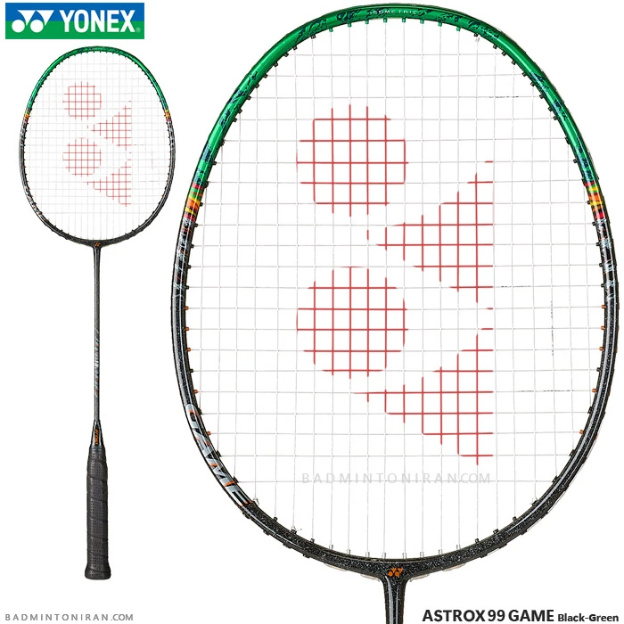YONEX-ASTROX-99-GAME-Black-Green راکت بدمینتون یونکس YONEX ASTROX 99 GAME Black-Green