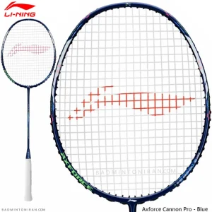راکت بدمینتون لی نینگ Li-Ning Axforce Cannon Pro - Blue