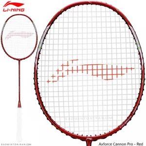 راکت بدمینتون لی نینگ Li-Ning Axforce Cannon Pro - Red