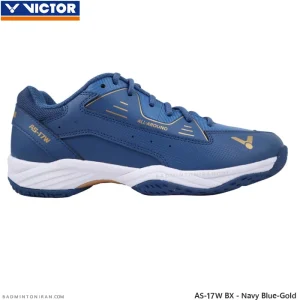 کفش بدمینتون ویکتور VICTOR AS-17W BX - Navy Blue-Gold