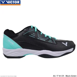 کفش بدمینتون ویکتور VICTOR AS-17W CR - Black-Green