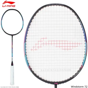 راکت بدمینتون لی نینگ LI-NING WINDSTORM 72