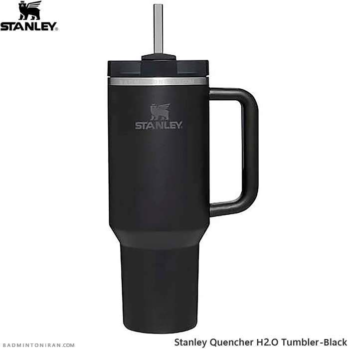 تراول ماگ استنلی مدل Stanley Quencher H2.O Tumbler-Black 1 تراول ماگ استنلی مدل Stanley Quencher H2.O Tumbler-Black