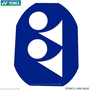 YONEX STENCIL CARD-BLUE